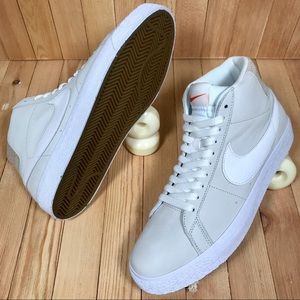 Nike SB Zoom Blazer Mid ISO Unbleached Skate Shoes